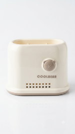 COOLBEAR Aesthetic PET Cutlery & Utensil Holder