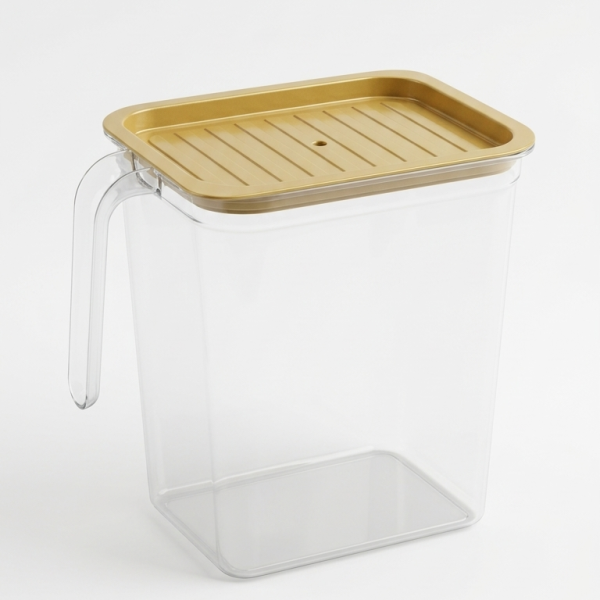 Multi-Purpose Clear Kitchen Storage Container Plastic