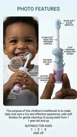 Soft-Bristle Kids Toothbrush - Image 2