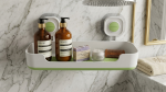 Modern Suction-Mounted Bathroom Storage Rack - Image 4