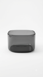 Modern Smoked Glass Dessert & Serving Bowl (250ML) - Image 4