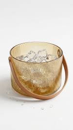 Glass Storage Basket with Handle - Image 3