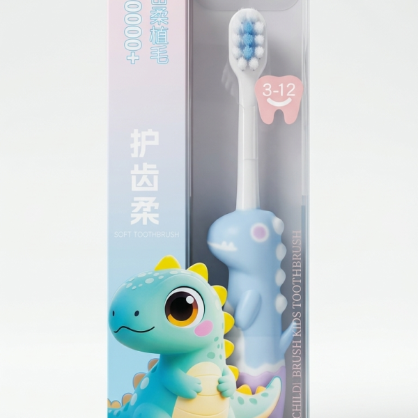Soft-Bristle Kids Toothbrush