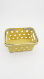 Storage Basket Set with Folding Handles - Image 4