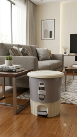 Trash Can with Removable Inner Bucket