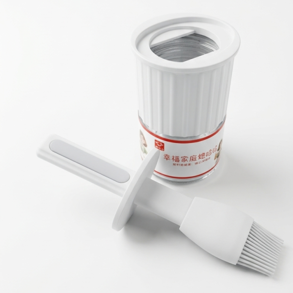 Oil Dispenser Bottle with Silicone Brush