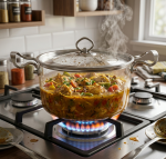 Glass Pot with Lid (3.5ltr) - Image 3