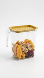 Multi-Purpose Clear Kitchen Storage Container Plastic - Image 4