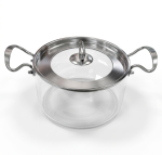 Glass Pot with Lid (3.5ltr) - Image 2
