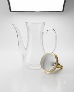 Glass Juice Jug with Gold Lid - Drip-Free Spout - Image 4