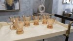 Glass Teapot Set with 6 Pearl Cups - Luxury Kahwa Set - Image 3