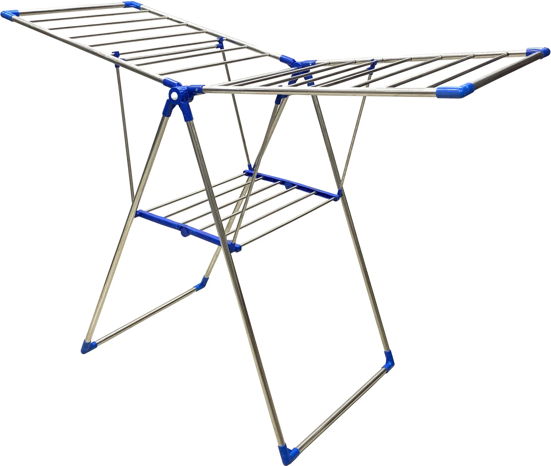 n000bb1-tnc-original-imafgjxmvz63y6v6 Stainless Steel Foldable Cloth Dryer Stand - Image 1